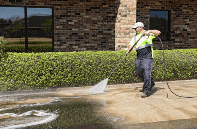 commercial concrete cleaning in louisville